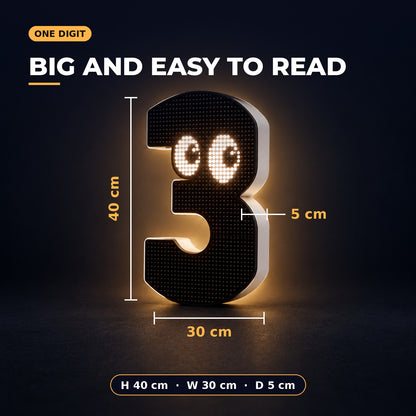 PIXELNUM Smart LED House Number