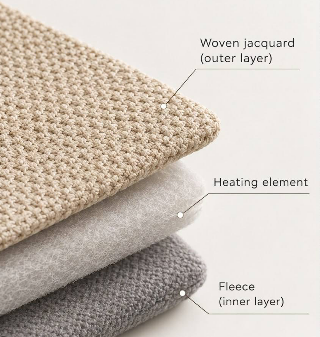 Heated Poncho Blanket