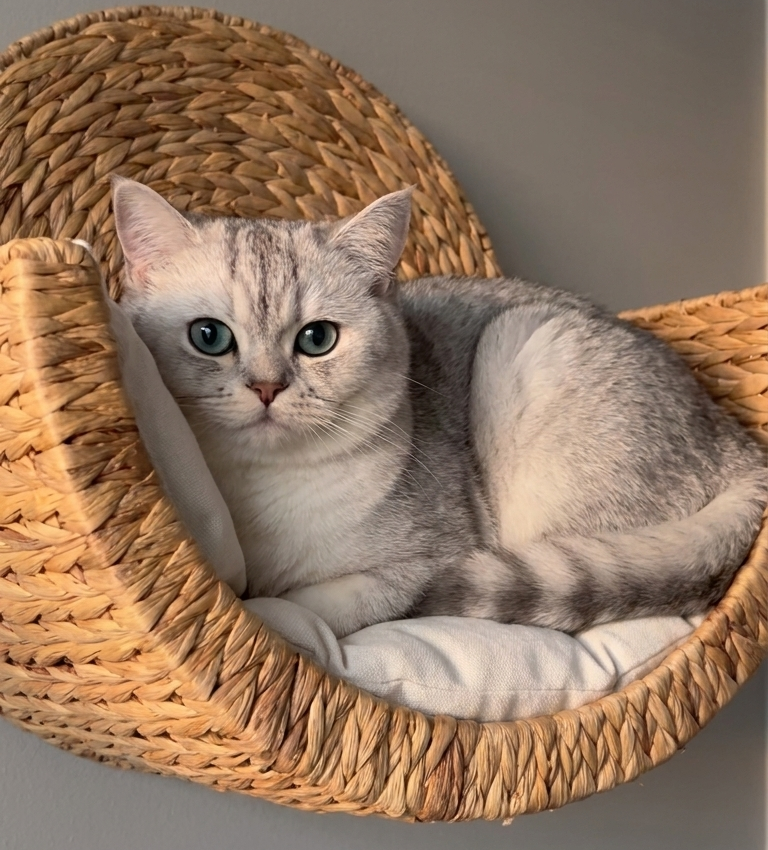 Luno — Handwoven Cat Bed Cave