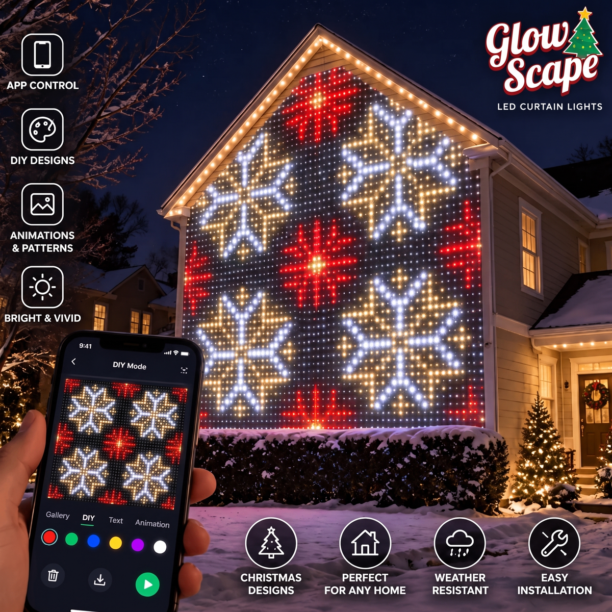 GlowScape String Lights
